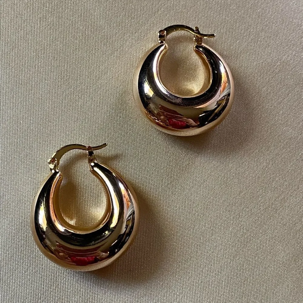 Bohemian hoop earrings M19